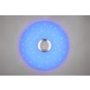 Illuminazione Reality Musica Plafoniera LED Bianco, 1-Luce, Telecomando, Cambia colore