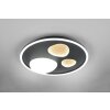 Illuminazione Trio Leuchten Pebble Plafoniera LED Nero, 1-Luce, Telecomando