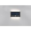 Illuminazione Reality Ramos Applique LED Nero, 1-Luce, Sensori di movimento