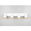 Illuminazione Trio Leuchten Sharp Faretto da soffitto Bianco, 4-Luci