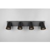 Illuminazione Trio Leuchten Sharp Faretto da soffitto Nero, 4-Luci