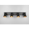 Illuminazione Trio Leuchten Sharp Faretto da soffitto Nero, 4-Luci