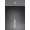 Illuminazione Trio Leuchten Stream Lampada a sospensione Marrone, 1-Luce