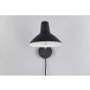 Illuminazione Trio Leuchten Traveller Applique Nero-Oro, 1-Luce