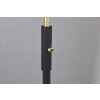 Illuminazione Trio Leuchten Traveller Lampada da terra Nero-Oro, 1-Luce