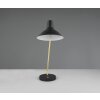 Illuminazione Trio Leuchten Traveller Lampada da tavolo Nero-Oro, 1-Luce