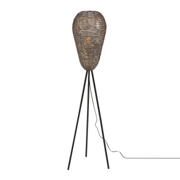 Illuminazione Trio Leuchten ZIVA Lampada da terra Ottone antico, 1-Luce