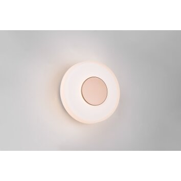 Illuminazione Trio Leuchten Celeste Applique LED Marrone, 1-Luce