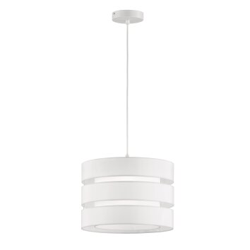 Wofi BELLE Lampadario a sospensione Bianco, 1-Luce