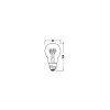 Illuminazione Osram E27 5.9 Watt Bianco caldo 600 Lumen