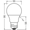 Illuminazione Osram E27 4.9 Watt Bianco caldo 470 Lumen