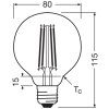 Illuminazione Osram E27 2.2 Watt Bianco caldo 470 Lumen