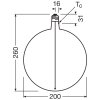 Illuminazione Osram E27 4.8 Watt Bianco caldo dimmerabile 100 Lumen