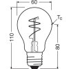 Illuminazione Osram E27 4.6 Watt Bianco caldo dimmerabile 470 Lumen