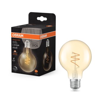 Illuminazione Osram E27 4.9 Watt Bianco caldo dimmerabile 470 Lumen