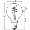 Illuminazione Osram E14 4.9 Watt Bianco caldo 470 Lumen