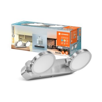 Illuminazione Ledvance SUNATHOME Applique LED Argento, 1-Luce