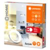 Illuminazione Ledvance SUNATHOME Applique e plafoniera LED Argento, 1-Luce