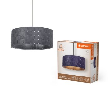 Illuminazione Ledvance DECOR Applique e plafoniera Grigio, 3-Luci