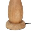 Illuminazione Trio Leuchten TOBA Lampada da tavolo Legno chiaro, 1-Luce