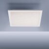 Leuchten-Direkt STARRYFLAT Plafoniera LED Bianco, 1-Luce, Telecomando