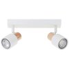 Illuminazione Brilliant Pini Faretto da soffitto Bianco, 2-Luci