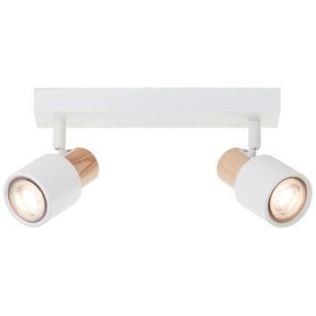 Illuminazione Brilliant Pini Faretto da soffitto Bianco, 2-Luci