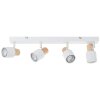 Illuminazione Brilliant Pini Faretto da soffitto Bianco, 4-Luci