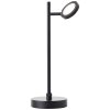 Illuminazione Brilliant Pesso Lampada da tavolo LED Nero, 1-Luce