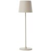 Illuminazione Brilliant Kaami Lampada da tavolo LED Beige, 1-Luce