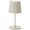 Illuminazione Brilliant Kaami Lampada da tavolo LED Beige, 1-Luce