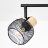 Illuminazione Brilliant Giada Faretto da soffitto Nero, 4-Luci