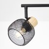 Illuminazione Brilliant Giada Faretto da soffitto Nero, 4-Luci