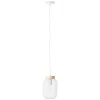 Illuminazione Brilliant Giada Lampada a sospensione Bianco, 1-Luce