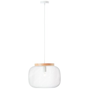 Illuminazione Brilliant Giada Lampada a sospensione Bianco, 1-Luce