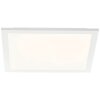 Illuminazione Brilliant Briston Plafoniera LED Bianco, 1-Luce, Telecomando