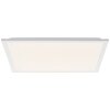 Illuminazione Brilliant Briston Plafoniera LED Bianco, 1-Luce, Telecomando