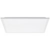 Illuminazione Brilliant Briston Plafoniera LED Bianco, 1-Luce, Telecomando