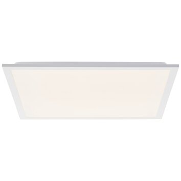 Illuminazione Brilliant Briston Plafoniera LED Bianco, 1-Luce, Telecomando