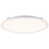 Illuminazione Brilliant Briston Plafoniera LED Bianco, 1-Luce, Telecomando