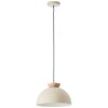 Illuminazione Brilliant Nalam Lampada a sospensione Beige, 1-Luce