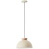 Illuminazione Brilliant Nalam Lampada a sospensione Beige, 1-Luce