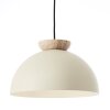 Illuminazione Brilliant Nalam Lampada a sospensione Beige, 1-Luce