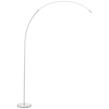 Illuminazione Brilliant Bow Lampada da terra LED Argento, 1-Luce