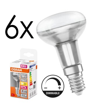 E14 LED 4.8 Watt Bianco caldo dimmerabile 345 Lumen