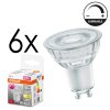 GU10 LED 3.7 Watt Bianco caldo dimmerabile 230 Lumen