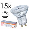 GU10 LED 4.5 Watt Bianco caldo dimmerabile 350 Lumen