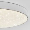 Mentque Plafoniera LED Bianco, 1-Luce