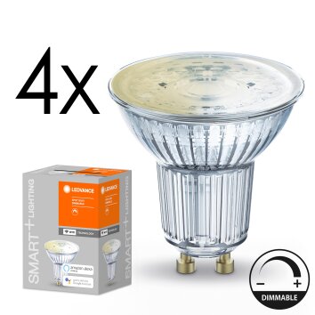 GU10 LED 5 Watt Bianco caldo dimmerabile 350 Lumen