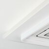 Sezures Plafoniera LED Bianco, 1-Luce, Telecomando